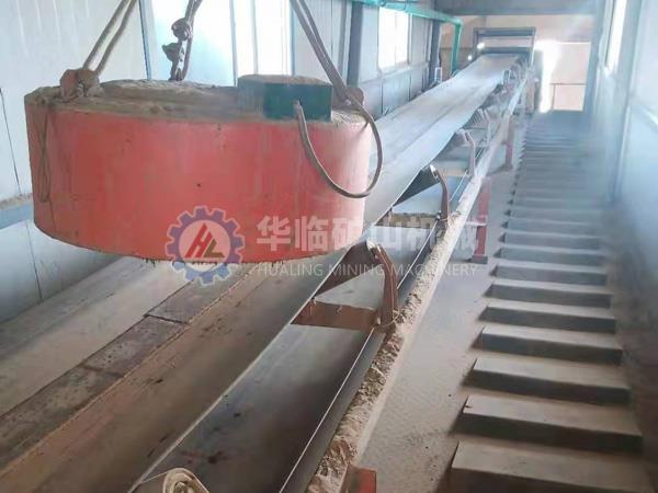 盘式除铁器使用现场